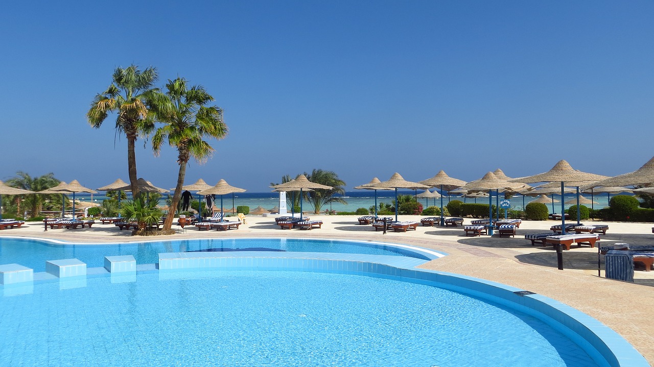 Hotel swimming pool