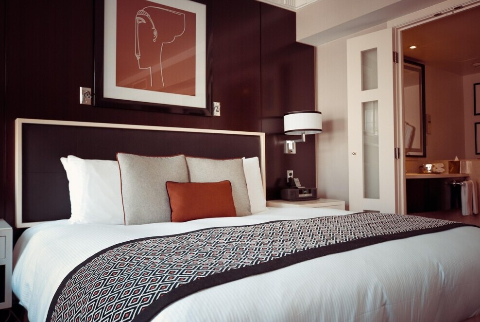 Inspect your hotel for bed bugs.