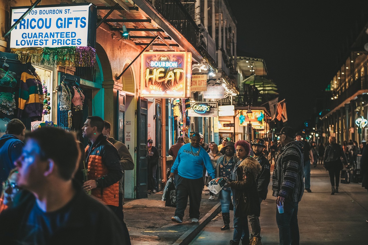 New Orleans bourbon street