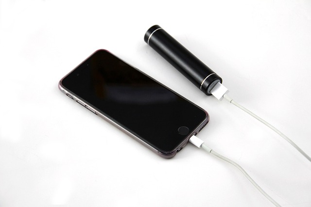 portable phone charger for iPhone. 
